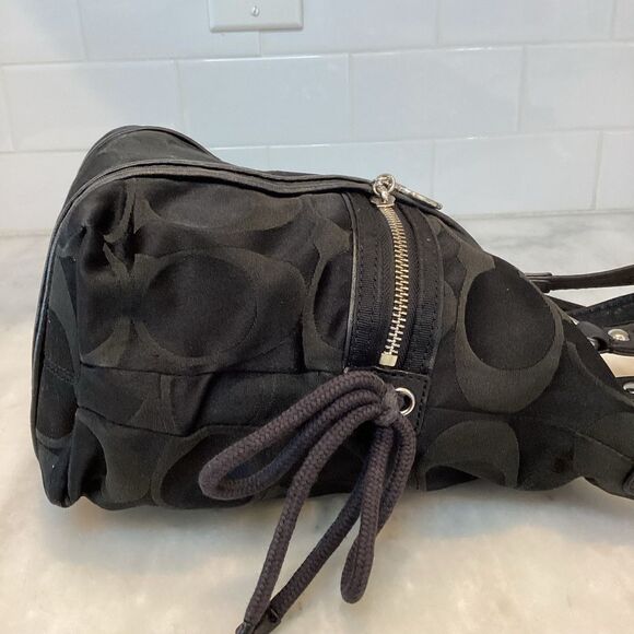 Coach Poppy Signature Spotlight Small Convertible Tote Shoulder Bag 13843 - Picture 7 of 14